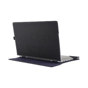 Multifunctional PU Leather Laptop Case With Stand Function, Color: 15.6 inch Black Eurekaonline