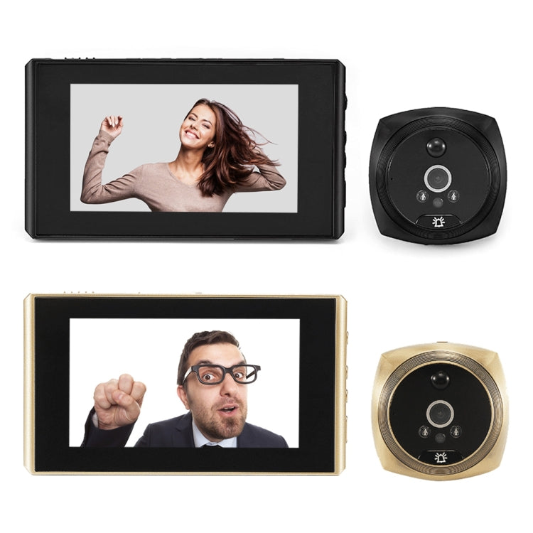 N6 2.0 Million Pixels 4.3 inch Screen Video Doorbell(Gold) Eurekaonline