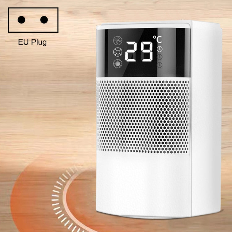 N8 Table Air Heater Indoor Quick Heat Energy Saving Electric Heater,  Specification: EU Plug(White) Eurekaonline