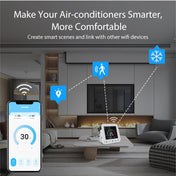 NEO NAS-RT01W WiFi Smart Color Screen Infrared Air Conditioner Controller Thermostat(White) Eurekaonline