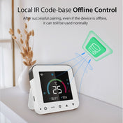 NEO NAS-RT01W WiFi Smart Color Screen Infrared Air Conditioner Controller Thermostat(White) Eurekaonline