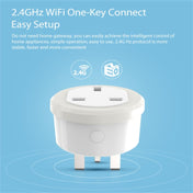 NEO NAS-WR03W WiFi UK Smart Power Plug,with Remote Control Appliance Power ON/OFF via App & Timing function Eurekaonline