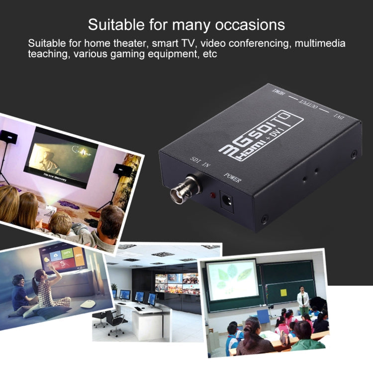 NEWKENG NK-A8 3G SDI to HDMI + DVI Converter Eurekaonline