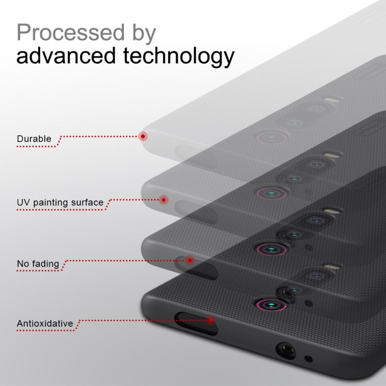 NILLKIN Frosted Shield Concave-convex Texture PC Protective Case Back Cover for Xiaomi Mi 9T & Mi 9T Pro & Redmi K20 & K20 Pro (Black) Eurekaonline