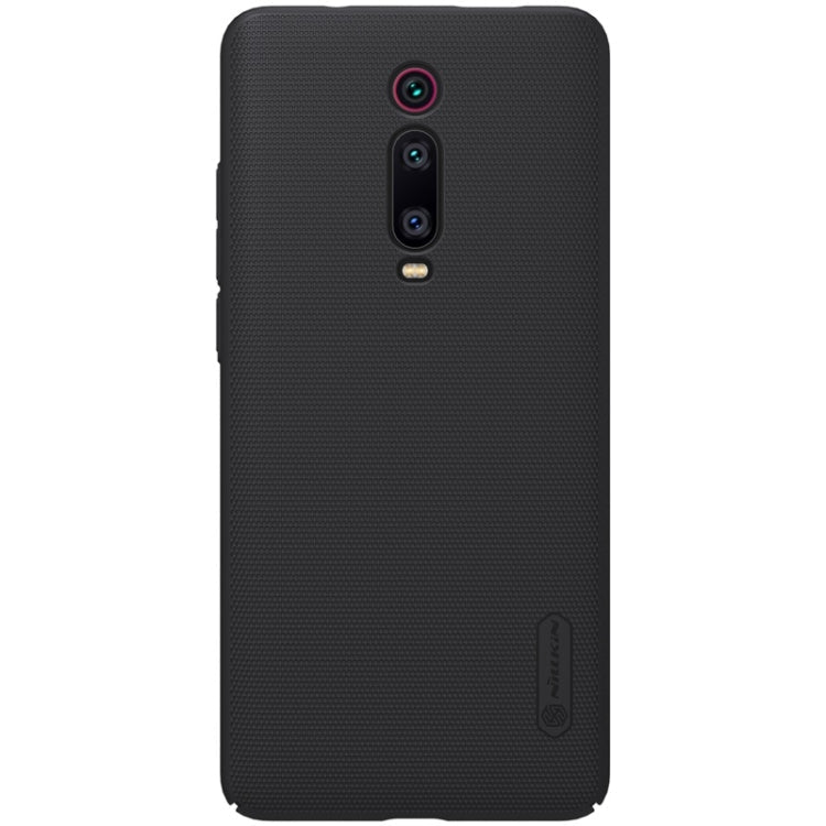 NILLKIN Frosted Shield Concave-convex Texture PC Protective Case Back Cover for Xiaomi Mi 9T & Mi 9T Pro & Redmi K20 & K20 Pro (Black) Eurekaonline