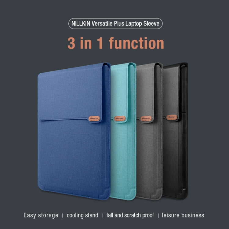 NILLKIN Multifunctional Laptop Portable Bag with Holder for 15.6-16.1 inch(Grey) Eurekaonline