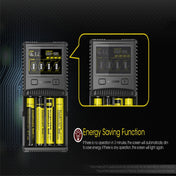 NITECORE 4-Slot Smart LCD Fast Charger, Model: SC4 Eurekaonline