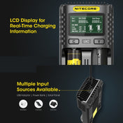 NITECORE Fast Lithium Battery Charger, US Plug, Model: UMS2 Eurekaonline