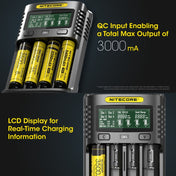 NITECORE Smart LCD Display Automatically Activates Repair USB 4-Slot Charger(UM4) Eurekaonline