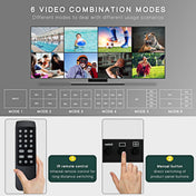 NK-818 HDMI 8x1 Multi-Viewer Supports Seamless Switch 1080P, US Plug Eurekaonline