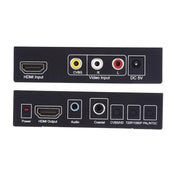 NK-8A AV + HDMI to HDMI HD Video Converter(Black) Eurekaonline