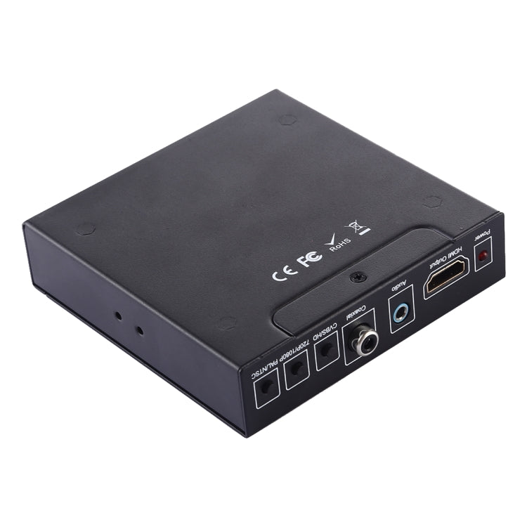 NK-8A AV + HDMI to HDMI HD Video Converter(Black) Eurekaonline