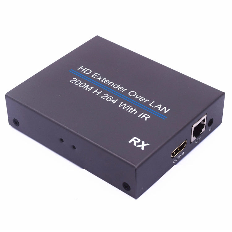 NK-E200IR 200m Over LAN HDMI H.264 HD (Transmitter + Receiver) Extender with IR Eurekaonline