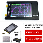 NanoVNA-H4  4 Inch Full View LCD Screen 50Khz-1.5Ghz VNA HF VHF UHF UV Vector Network Analyzer Eurekaonline