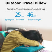 Naturehike NH17A001-L Sponge Automatic Inflatable Travel Portable Cushion Pillow(Yellow) Eurekaonline