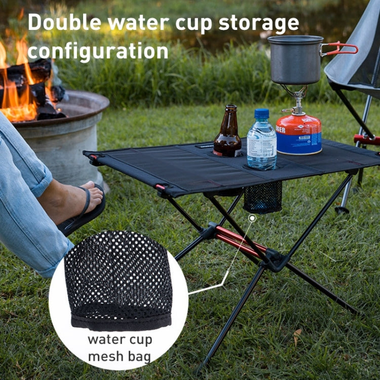 Naturehike NH19Z027-Z Lightweight Foldable Outdoor Camping Portable Table(Black) Eurekaonline