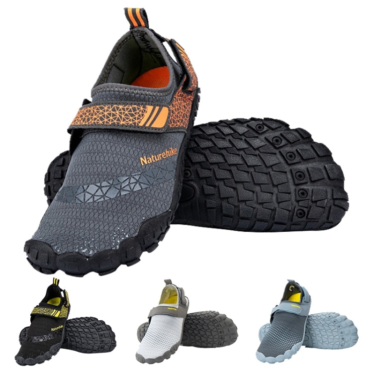 Naturehike NH20FS022 Rubber Sole Quick-drying Beach Shoes, Size:M(Blue+Grey) Eurekaonline