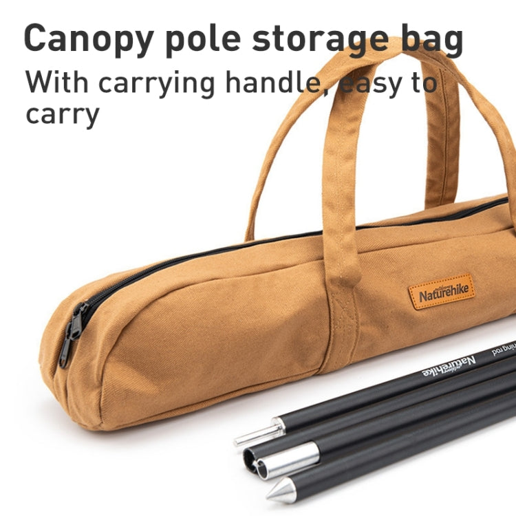 Naturehike NH20PJ201 Camping Accessories Canopy Poles Storage Bag, Size: 85x11x12cm(light tan) Eurekaonline