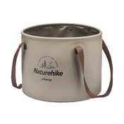 Naturehike NH20SJ040 20L PVC Outdoor Camping Foldable Water Storage Bucket (Coffee) Eurekaonline