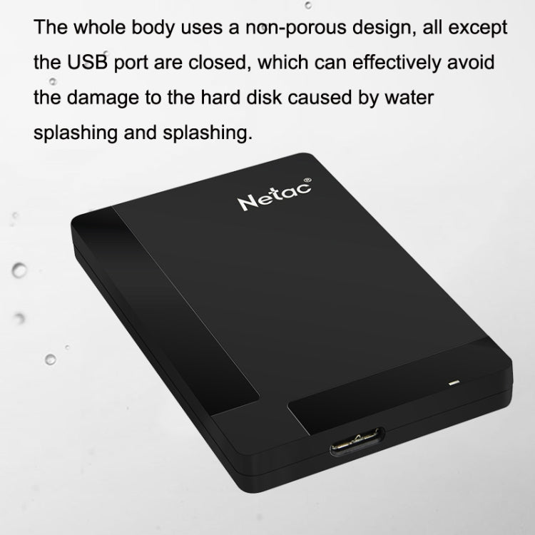 Netac K218 High Speed 2.5 Inch Software Encrypted Mobile Hard Drive, Capacity: 1TB Eurekaonline