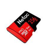 Netac P500 PRO 256GB U3 Speed Level Automobile Data Recorder Monitor Camera Memory Card TF Card Eurekaonline