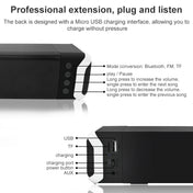 NewRixing NR-2017 Portable Bluetooth Speaker, Support Hands-free Call / TF Card / FM / U Disk (Black) Eurekaonline