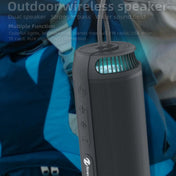 NewRixing NR9015 14W Portable IPX6 Waterproof TWS Stereo Bluetooth Speaker(Black) Eurekaonline