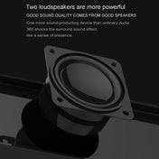 Newrixing NR-5017 LED Bluetooth Portable Speaker TWS Connection Loudspeaker Sound System 10W Stereo Surround Speaker(Black) Eurekaonline