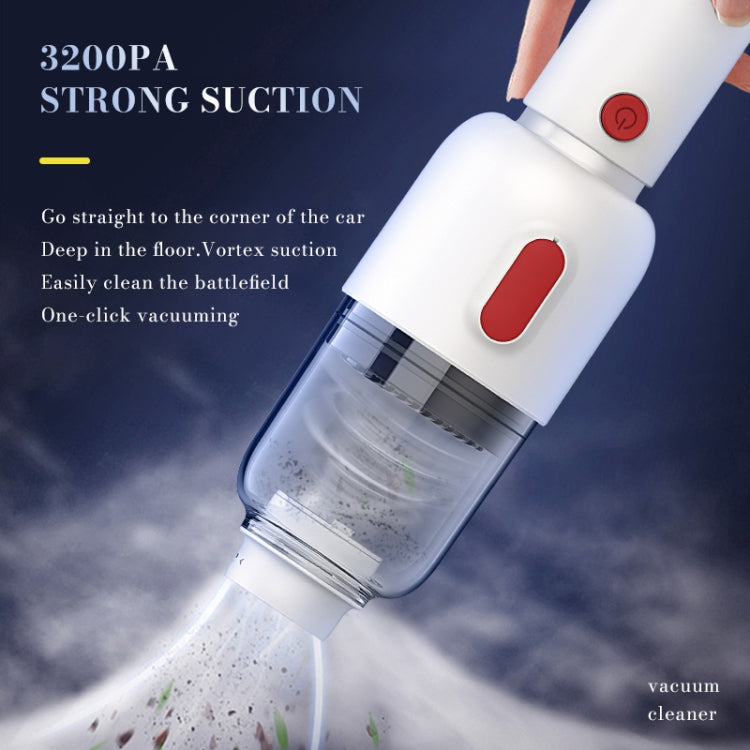 OBX3 Portable Cordless Handheld Vacuum Cleaner (White) Eurekaonline