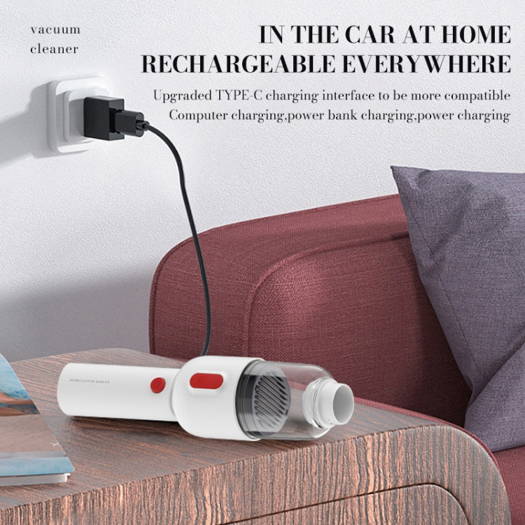 OBX3 Portable Cordless Handheld Vacuum Cleaner (White) Eurekaonline