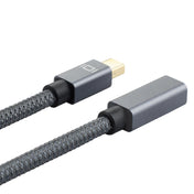 OD6.5mm Mini DP Male to Female DisplayPort Cable Eurekaonline
