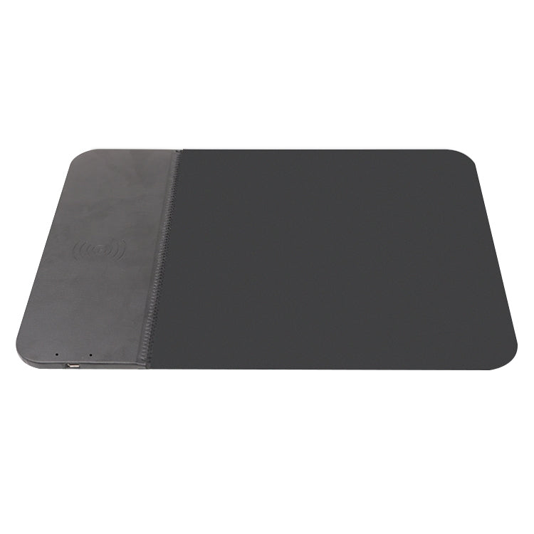 OJD-36 QI Standard 10W Lighting Wireless Charger Rubber Mouse Pad, Size: 26.2 x 19.8 x 0.65cm (Black) Eurekaonline