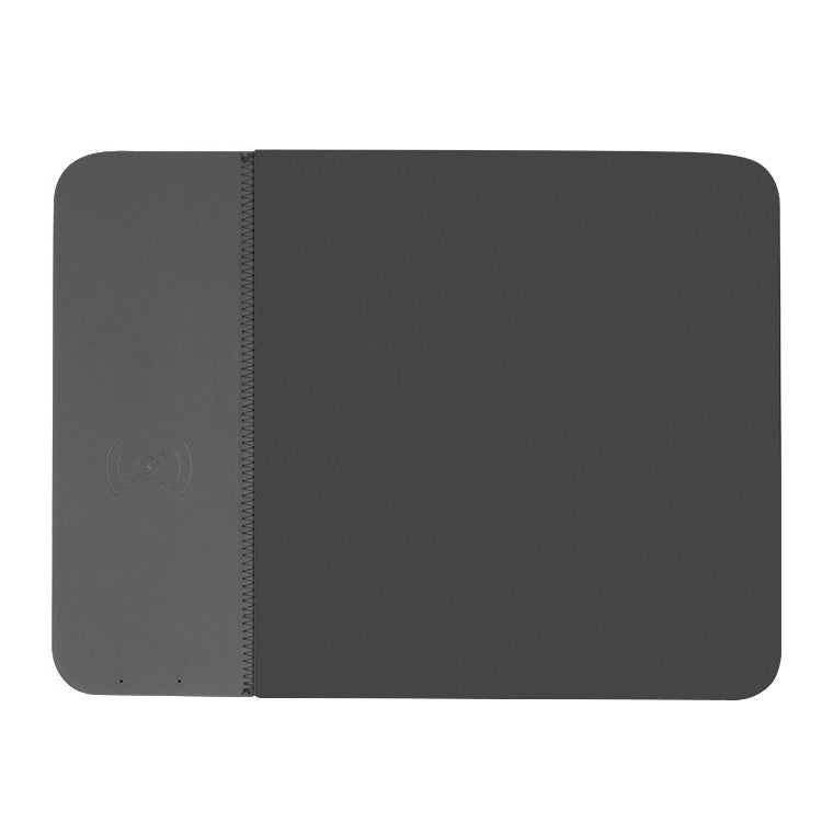 OJD-36 QI Standard 10W Lighting Wireless Charger Rubber Mouse Pad, Size: 26.2 x 19.8 x 0.65cm (Black) Eurekaonline