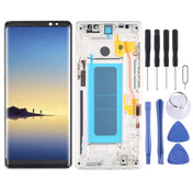 OLED LCD Screen for Samsung Galaxy Note 8 SM-N950 Digitizer Full Assembly with Frame (Gold) Eurekaonline