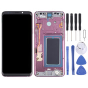 OLED LCD Screen for Samsung Galaxy S9+ SM-G965 Digitizer Full Assembly with Frame (Purple) Eurekaonline