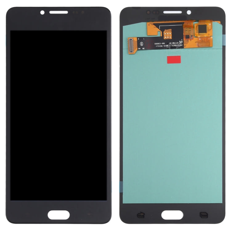 OLED Material LCD Screen and Digitizer Full Assembly for Samsung Galaxy C9 Pro SM-C9000/C900(Black) Eurekaonline