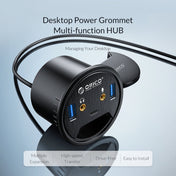 ORICO DESK-2U1C Desktop Power Grommet Multi-Function HUB Eurekaonline