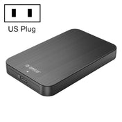 ORICO HM25U3 2.5 inch USB3.0 Micro-B Hard Drive Enclosure, Plug:US Plug(Black) Eurekaonline