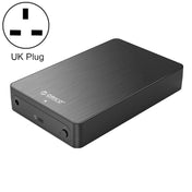 ORICO HM35C3 3.5 inch USB3.1 Gen1 Type-C Hard Drive Enclosure, Plug:UK Plug(Black) Eurekaonline