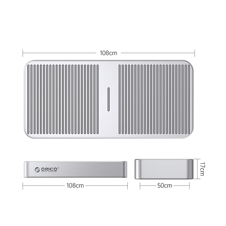 ORICO M224C3-U4-SV M.2 NVME 40Gbps SSD Enclosure(Silver) Eurekaonline