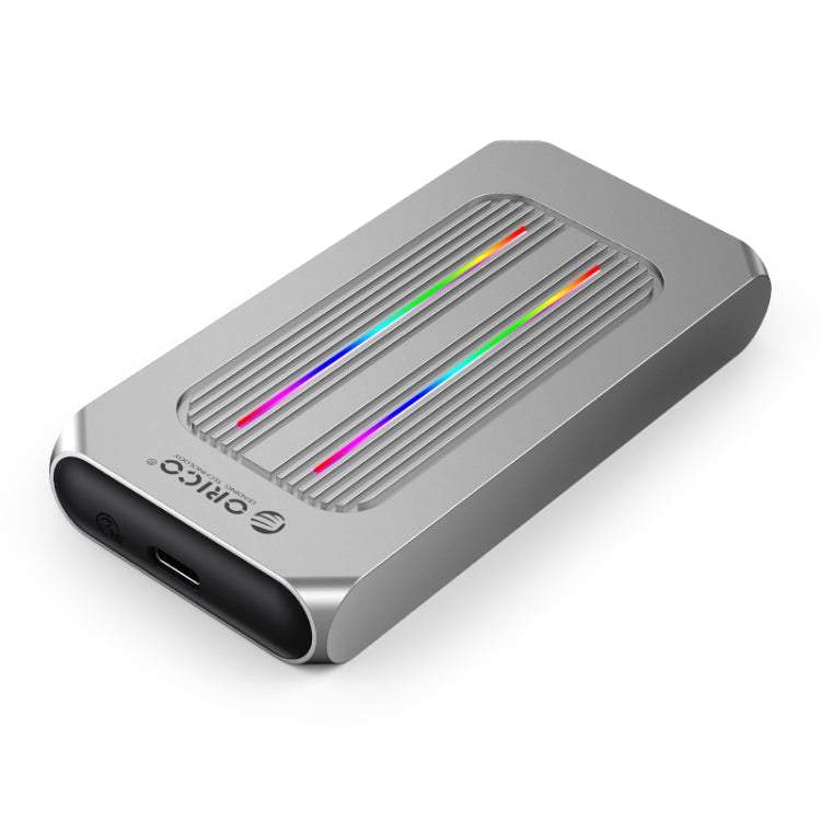 ORICO M2R1-G2-SV 10Gbps M.2 NVMe RGB SSD Enclosure(Silver) Eurekaonline