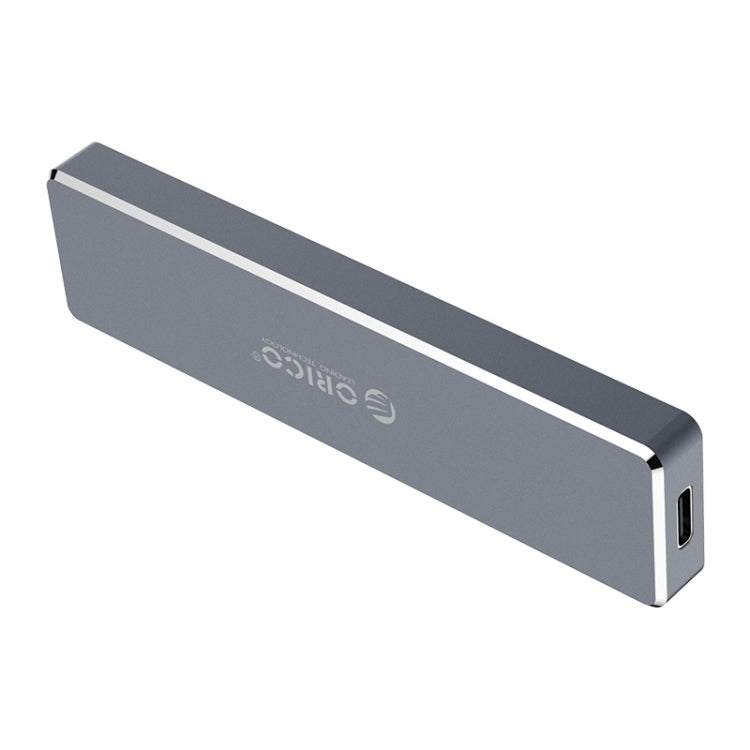 ORICO PCM2-C3 M.2 M-Key to USB 3.1 Gen2 USB-C / Type-C Push-top Solid State Drive Enclosure, The Maximum Support Capacity: 2TB(Grey) Eurekaonline