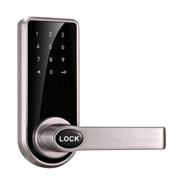 OS8818 Password + Key + Sensor Card Zinc Alloy Electronic Door Lock Touch Screen Electronic Code Lock Eurekaonline