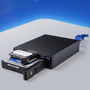 Oimaster MR-6203 Double Bay Optical Drive Hard Drive Box Hard Drive Bracket Eurekaonline