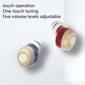 Older Young Sound Amplifier Sound Collector Hearing Aid(Red Blue) Eurekaonline