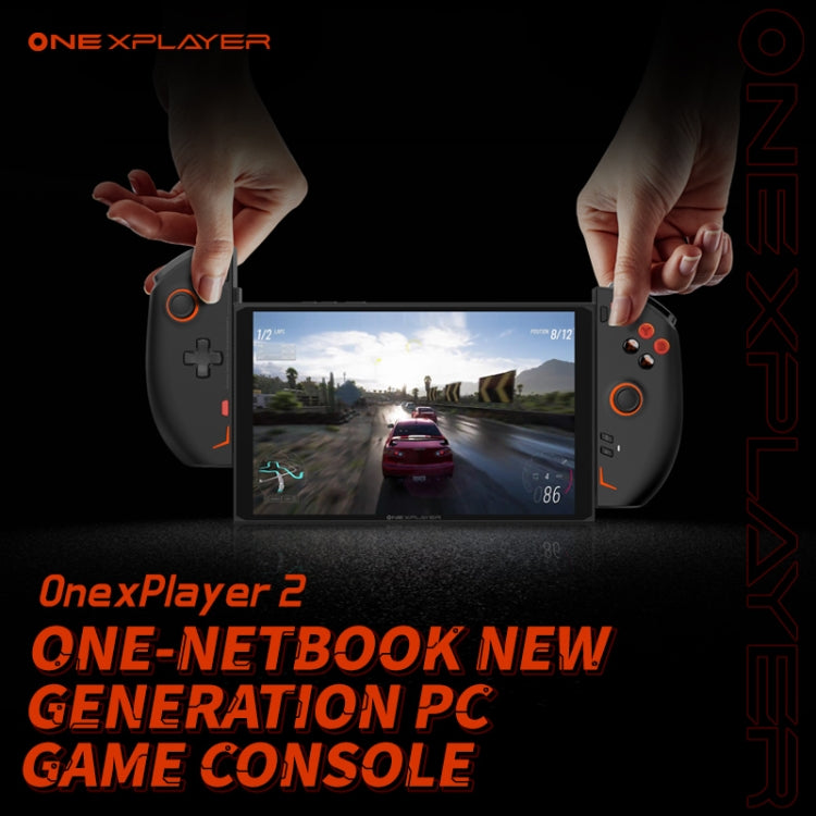 OneXPlayer 2 Game Console, 8.4 inch 16GB+2TB Windows 11, AMD Ryzen 7 CPU(Black) Eurekaonline