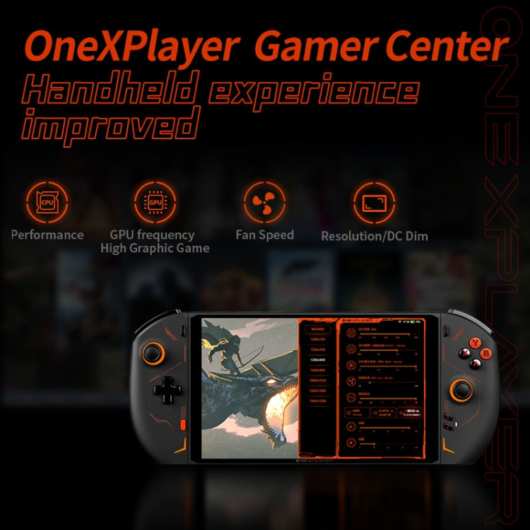 OneXPlayer 2 Game Console, 8.4 inch 32GB+1TB Windows 11, AMD Ryzen 7 CPU(White) Eurekaonline