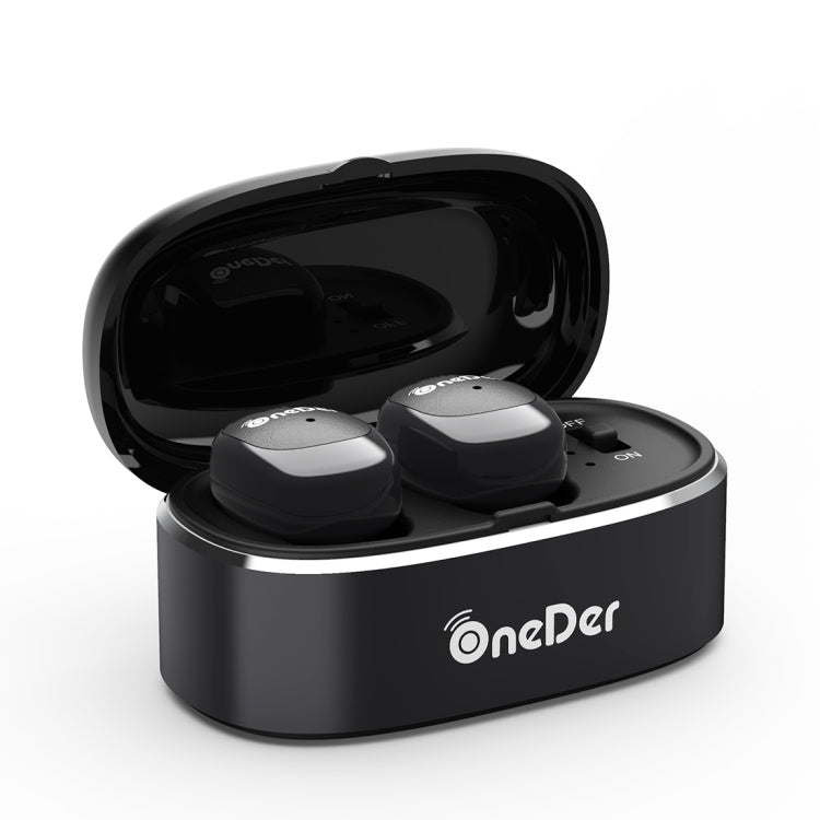 Oneder W11 True TWS Wireless Bluetooth Earphones Earbuds Stereo Headset(Black) Eurekaonline