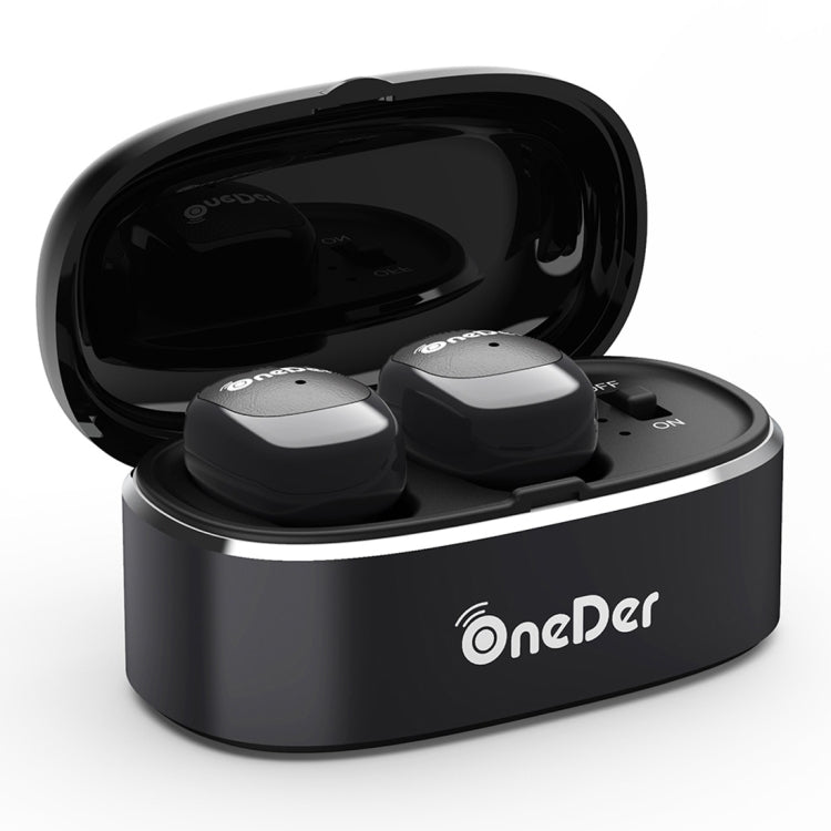 Oneder W11 True TWS Wireless Bluetooth Earphones Earbuds Stereo Headset(Black) Eurekaonline