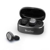 Oneder W11 True TWS Wireless Bluetooth Earphones Earbuds Stereo Headset(Black) Eurekaonline